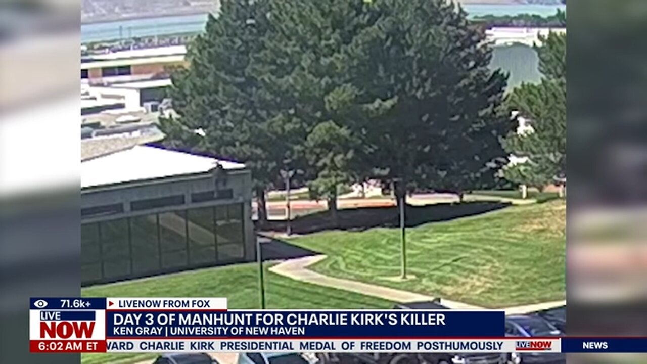 The manhunt for Charlie Kirk's killer grows as new video shows escape route