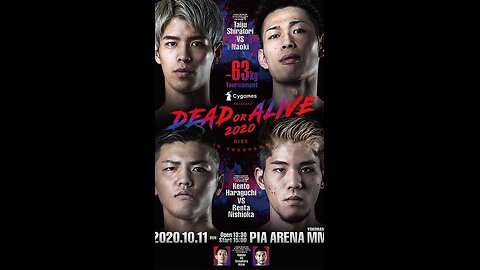 RISE DEAD OR ALIVE 2020 YOKOHAMA - Oct 11 2020 - PIA Arena, Yokohama