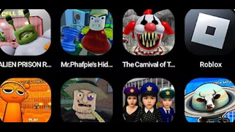 The Carnival Of Terror, ALIEN PRISON RUN, Mr.Phafpie's Hideout Part 3