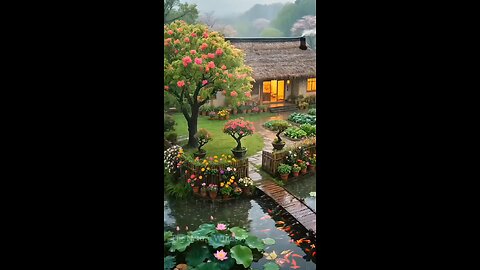 The Most Peaceful Village Home You’ll Ever See 🏡✨
