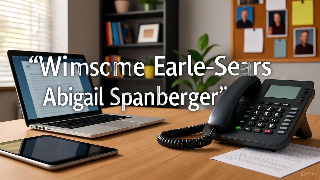 Winsome Earle-Sears Left Voicemail Message for Abigail Spanberger