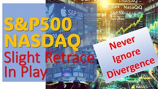 S&P500 & NASDAQ Slight RETRACE in Play