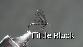 Little Black: a T. E. Pritt north-country fly