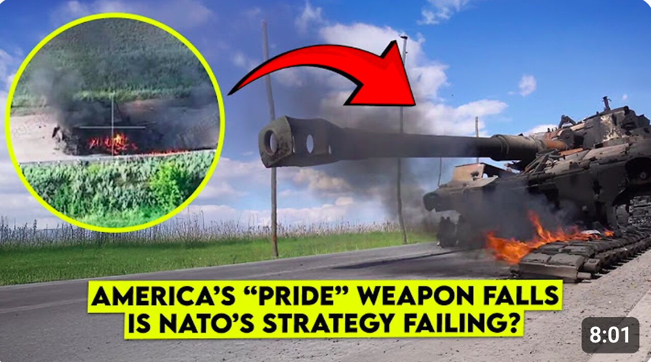 U.S. Weapon PALADIN self-propelled artillery system burns to Ashes! Russia Strikes Back Hard in Ukraine