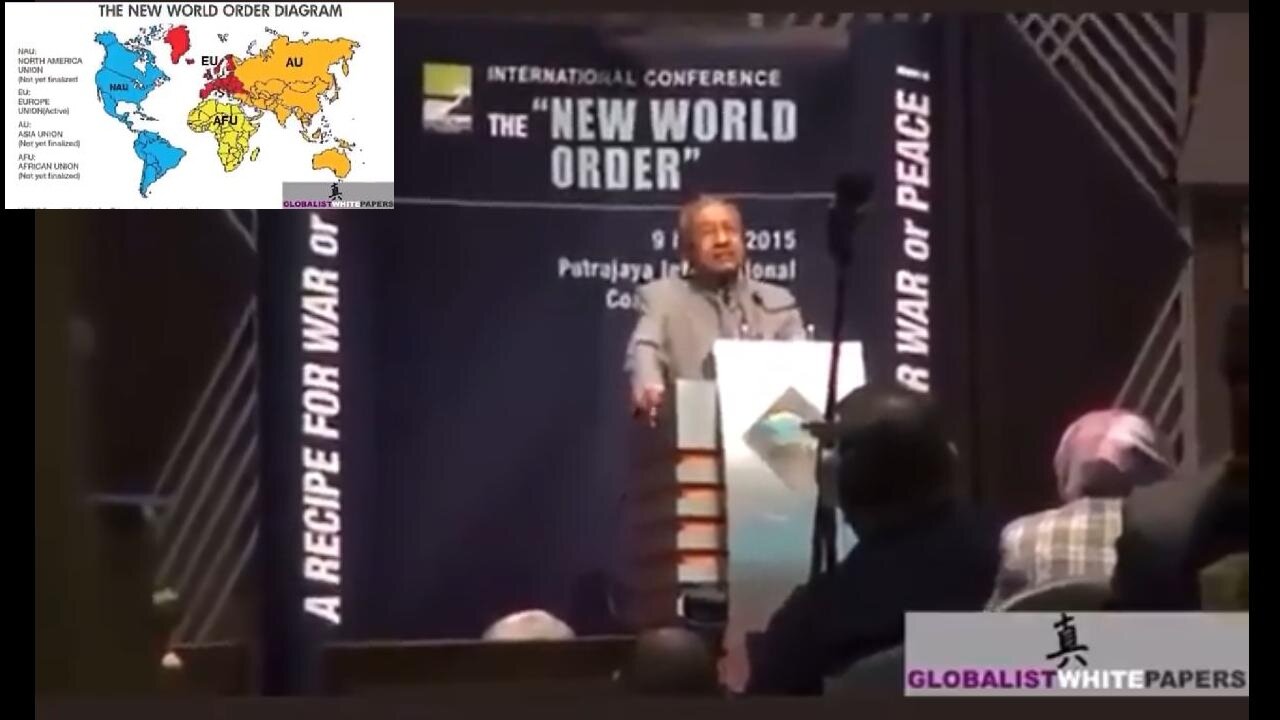 Malaysian PM: "Elitists Want to Reduce the World Population to 1 BILLION" (March 9th, 2015)