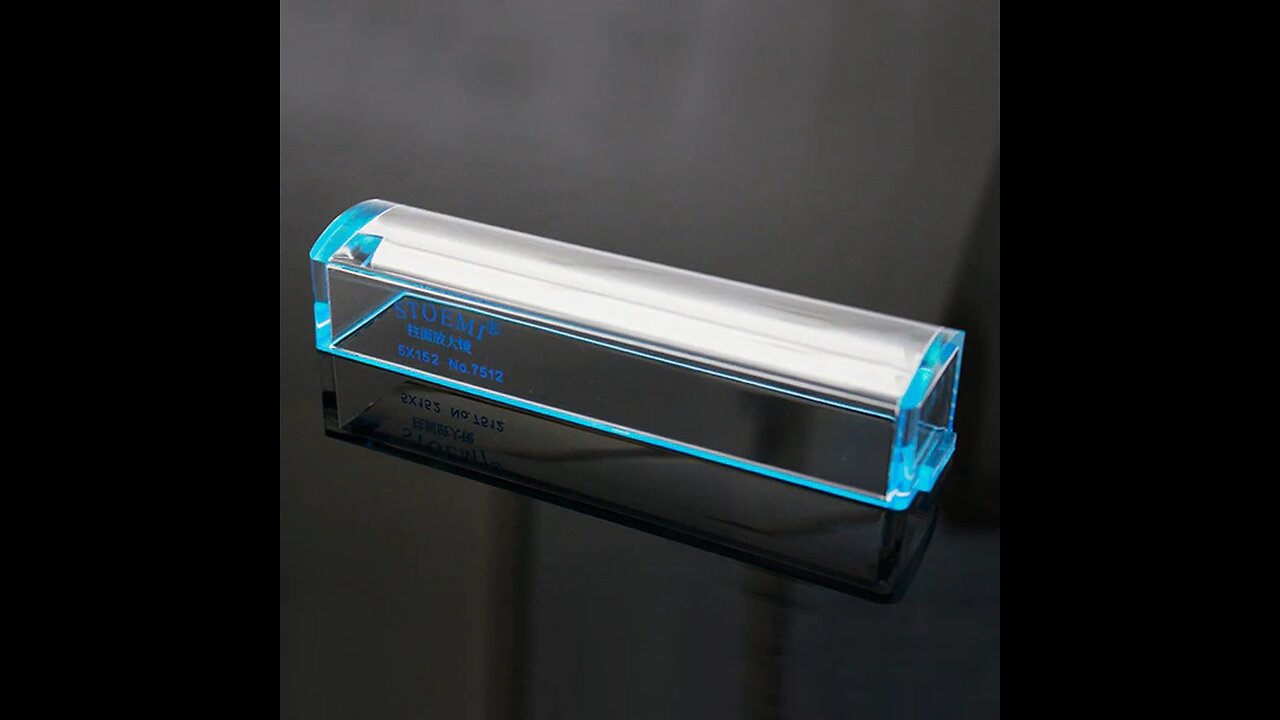 Portable Crystal Clear 5X Magnifier, for Reading, Jewellery, Craft & Hobbies