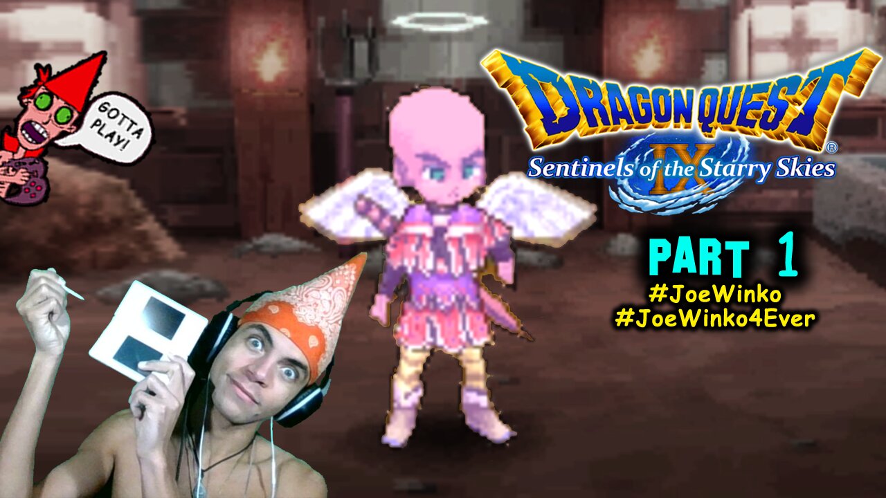 Dragon Quest IX Part 1 - Nintendo DS Gaming Livestream (Jan 19th 2022) - Joe Winko