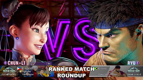 Kuya Kalbo SF6 Ranked Match Roundup. Chun Li Master Rank [Hori Fight Stick]