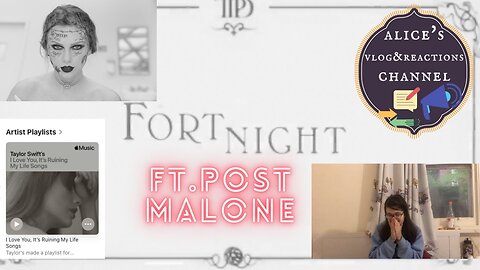 NEW TAYLOR! Reaction to Taylor Swift & Post Malone - Fortnight