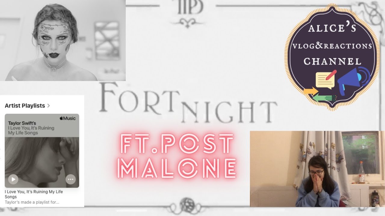 NEW TAYLOR! Reaction to Taylor Swift & Post Malone - Fortnight