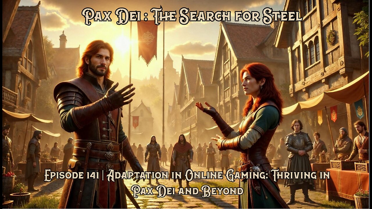 Pax Dei: Search for Steel - Ep 141 – Adaptation in Online Gaming: Thriving in Pax Dei and Beyond