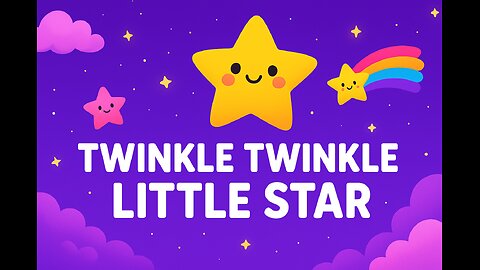 Twinkle Twinkle Little Star | Nursery Rhyme for Kids