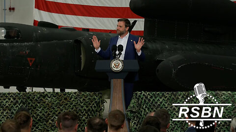 Vice President JD Vance Delivers Remarks to the Troops and Staff of RAF Fairford - 8-13-25