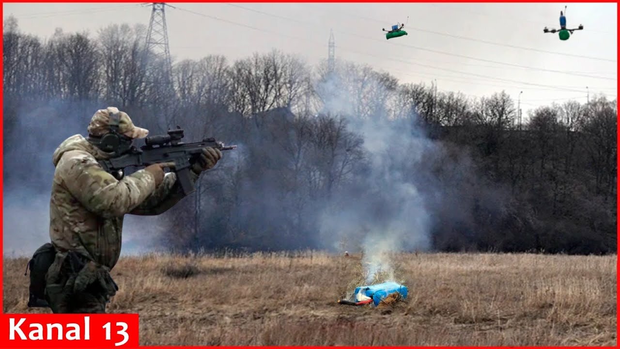 Ukraine has found a unique solution against Russian drones on the front