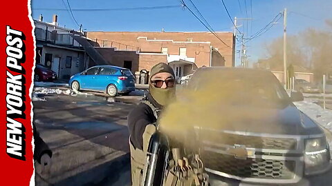 ICE sprays crowd as Minneapolis protest explodes