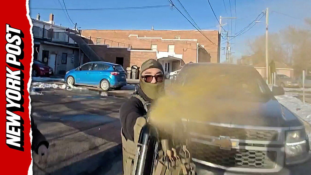 ICE sprays crowd as Minneapolis protest explodes