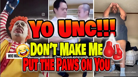 Yo Unc: “Don’t Make Me Put the Paws on You!” 😤🐾