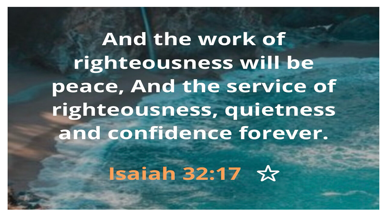 The Word Daily Devotional - July 21st, 2026 - Isaiah 32:17