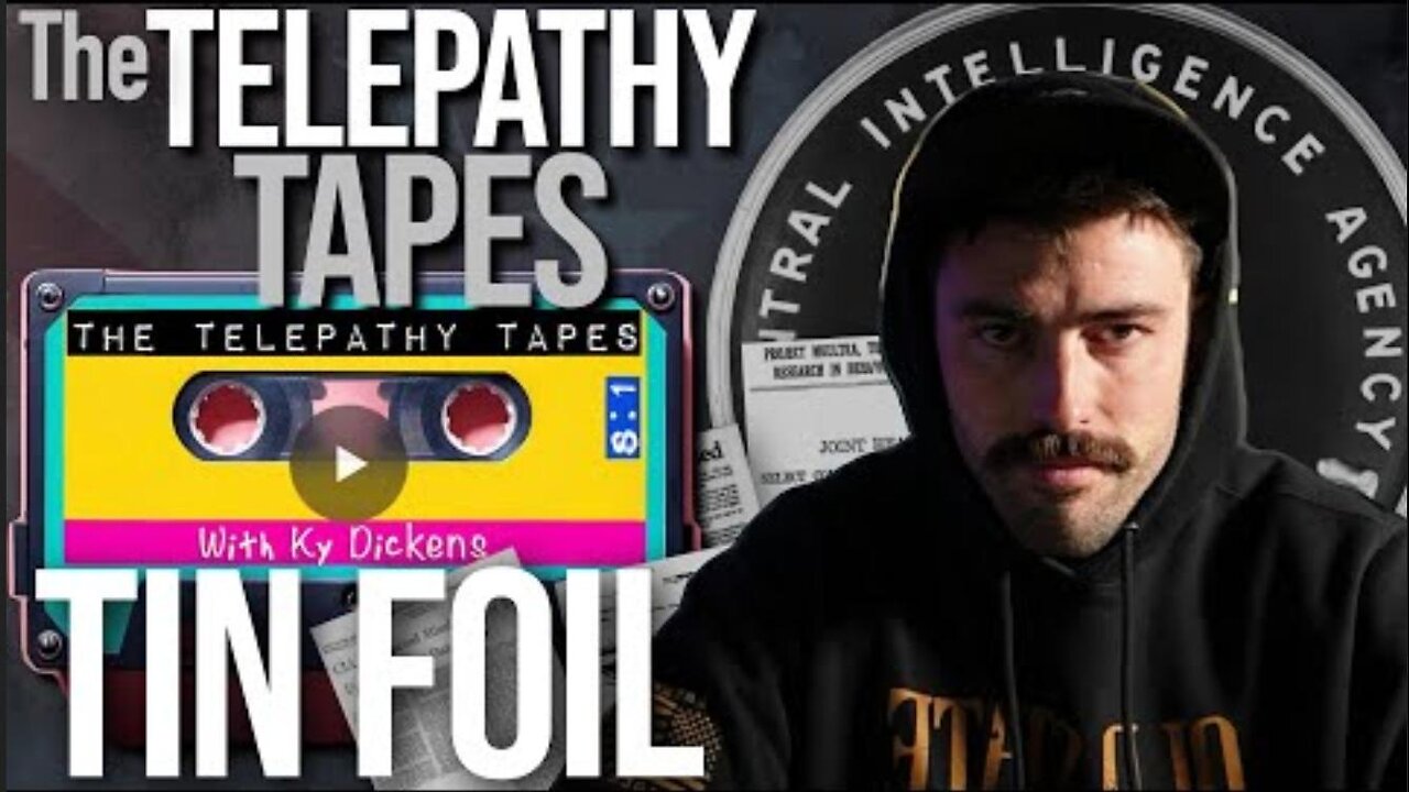 THE TELEPATHY TAPES TIN FOIL - The BIG QUESTION everyone's afraid to ask ~ with Ian Carroll (3.25.25)