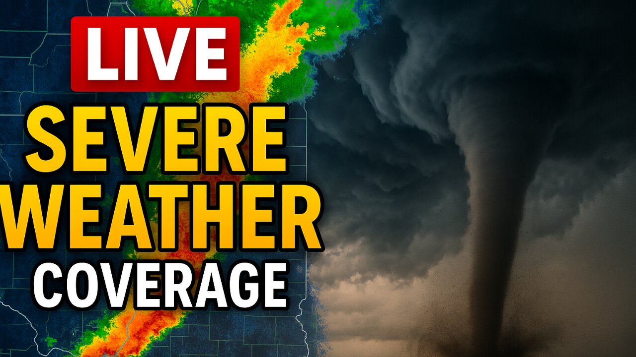 LIVE: Tonight’s Severe Weather Tracker for Truckers 🚛🌩