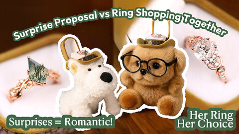 Engagement Ring Choice: Surprise vs. Choosing Together