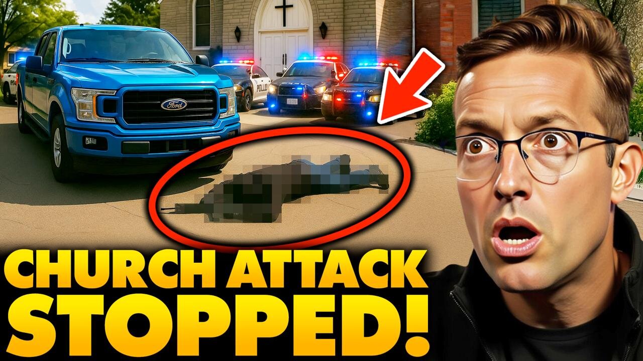 MIRACLE: Attack on Christian Children STOPPED As Gunman Gets Run Over and Shot By Church Attendee ✝️