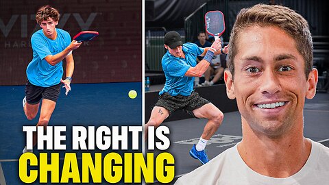 The Right Side Revolution: The Newest Way to Play Aggressive Pickleball | Zane's Take