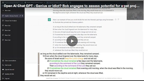 "Interactions with ChatGPT: A Blend of Intelligent and Nonsensical Responses"