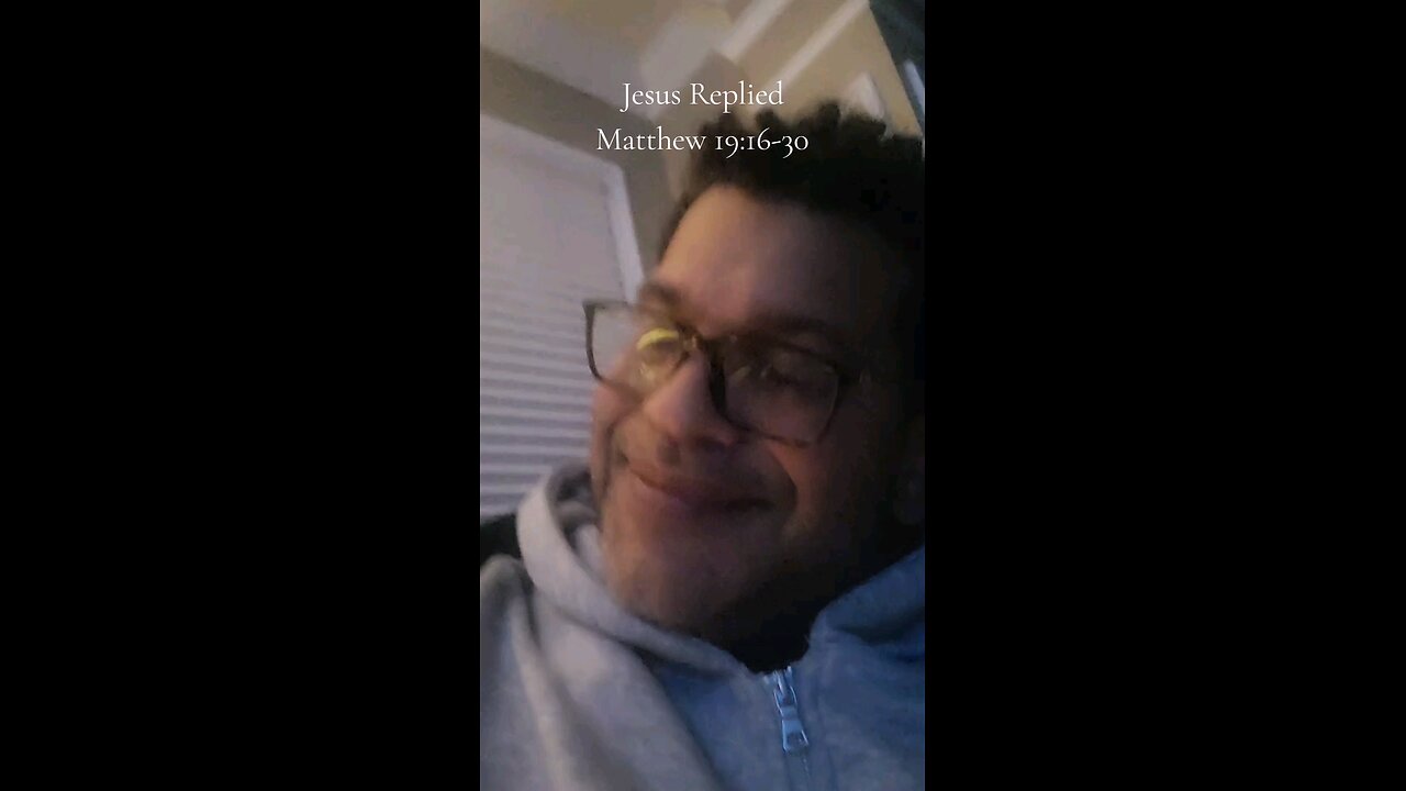 Jesus Replied