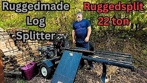 Ruggedmade Log Splitter - RuggedSplit 100 cord review