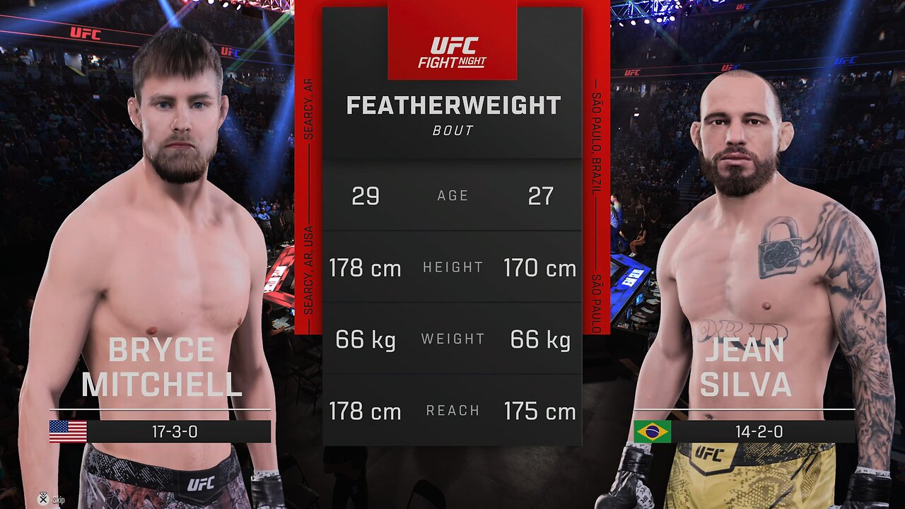 UFC 314 Bryce Mitchell Vs Jean Silva Featherweight Bout