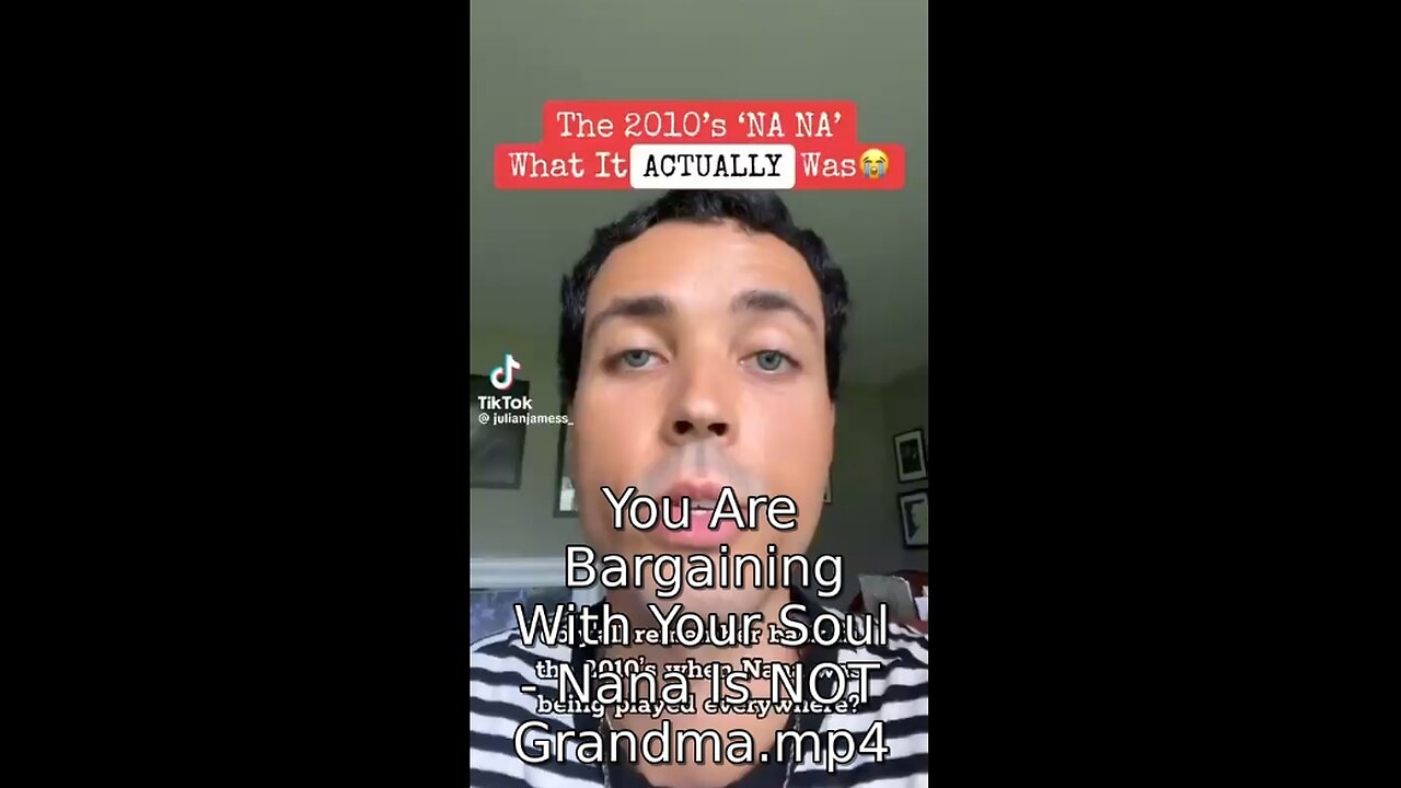 You Are Bargaining With Your Soul - Nana Is NOT Grandma