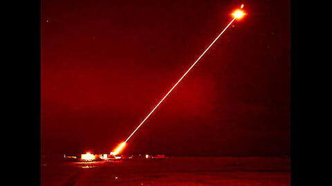 Plane Mounted Energy Weapons Attacking At Night