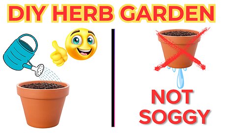 DIY HERB Garden in 1 Minute!