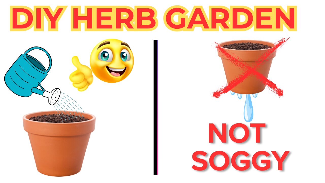 DIY HERB Garden in 1 Minute!