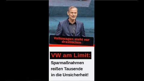 Volkswagen unter Druck: Sparmaßnahmen reißen Tausende in die Unsicherheit! 🚨| ShortNews Deutsch_11.2024