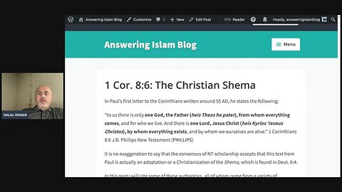 CHRISTIAN SHEMA: 1 Corinthians. 8:6: THE CHRISTIAN SHEMA