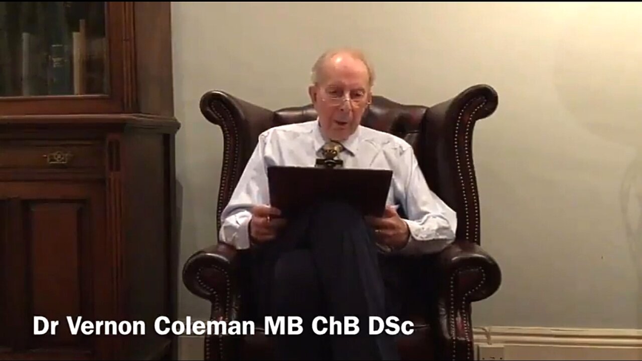 DR. VERNON COLEMAN - THE DEPOPULATION PLAN ☠️