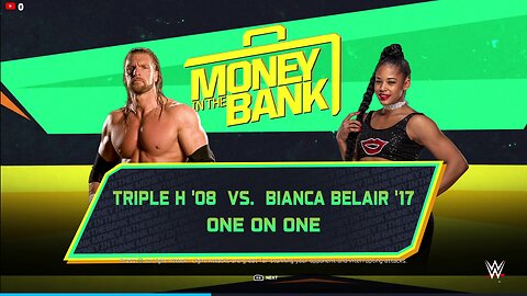 HHH Vs Bianca Belair 17 | WWE2K25