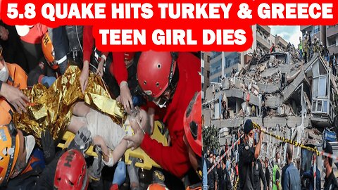 Strong Earthquake in Turkey & Greece | 5.8 Magnitude Tremor Shakes Marmaris and Rhodes | Newsdrift