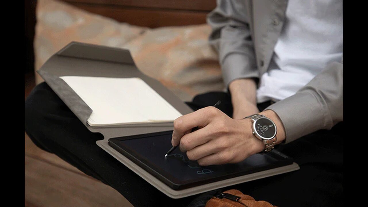 Intelligent Modular Notebook With Electronic Ink & Paper For Infinite & Easier Writing