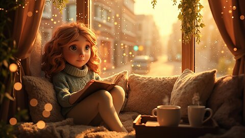 Cloudberry Café | 1 Hour of Cozy Ambience, Lofi, and Café Vibes for Focus & Calm