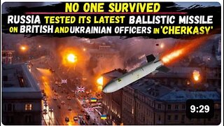 RUSSIA used the World's Most Powerful short-range Ballistic Missile against British Army officers