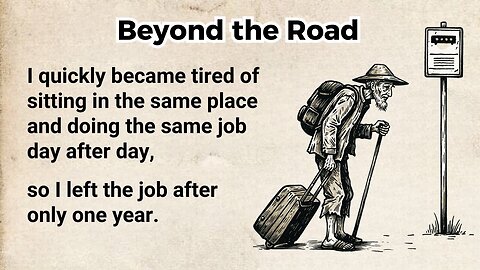 Beyond the road ⭐ Learn English Through Stories Level 3 | English Story with subtitles