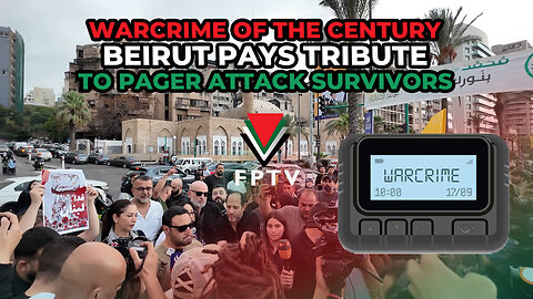 Warcrime of the Century: Beirut Pays Tribute to Pager Attack Survivors