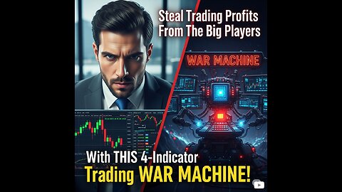 Steal Day Trading Profits From The Big Players With THIS 4-Indicator Trading WAR MACHINE!