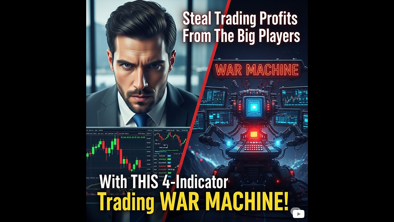 Steal Day Trading Profits From The Big Players With THIS 4-Indicator Trading WAR MACHINE!