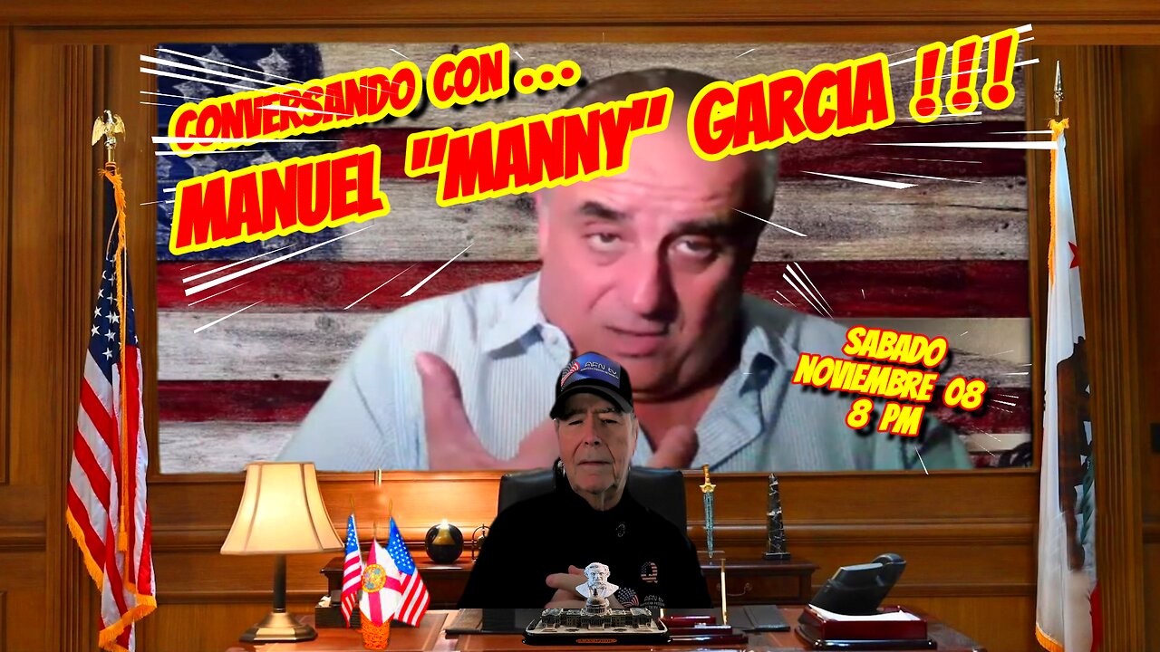 CONVERSANDO CON MANNY GARCIA - 11. 08. 2025 - 8 PM