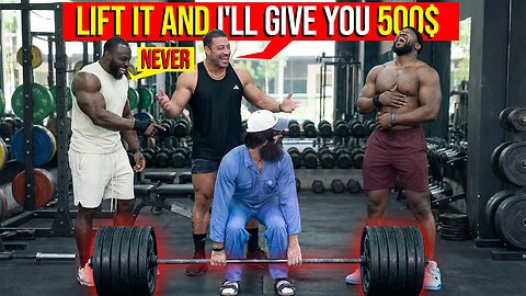 CLEANER Anatoly CHALLENGED BODYBUILDERS _ GYM PRANK
