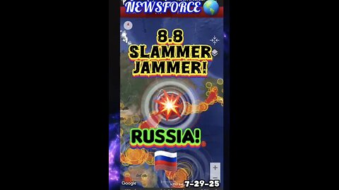SLAMMER 💥 JAMMER at 10Km Hits Russian East Coast of Kamchatka 🇷🇺